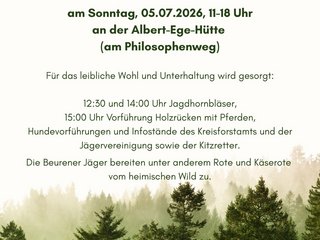 Waldhock in Beuren